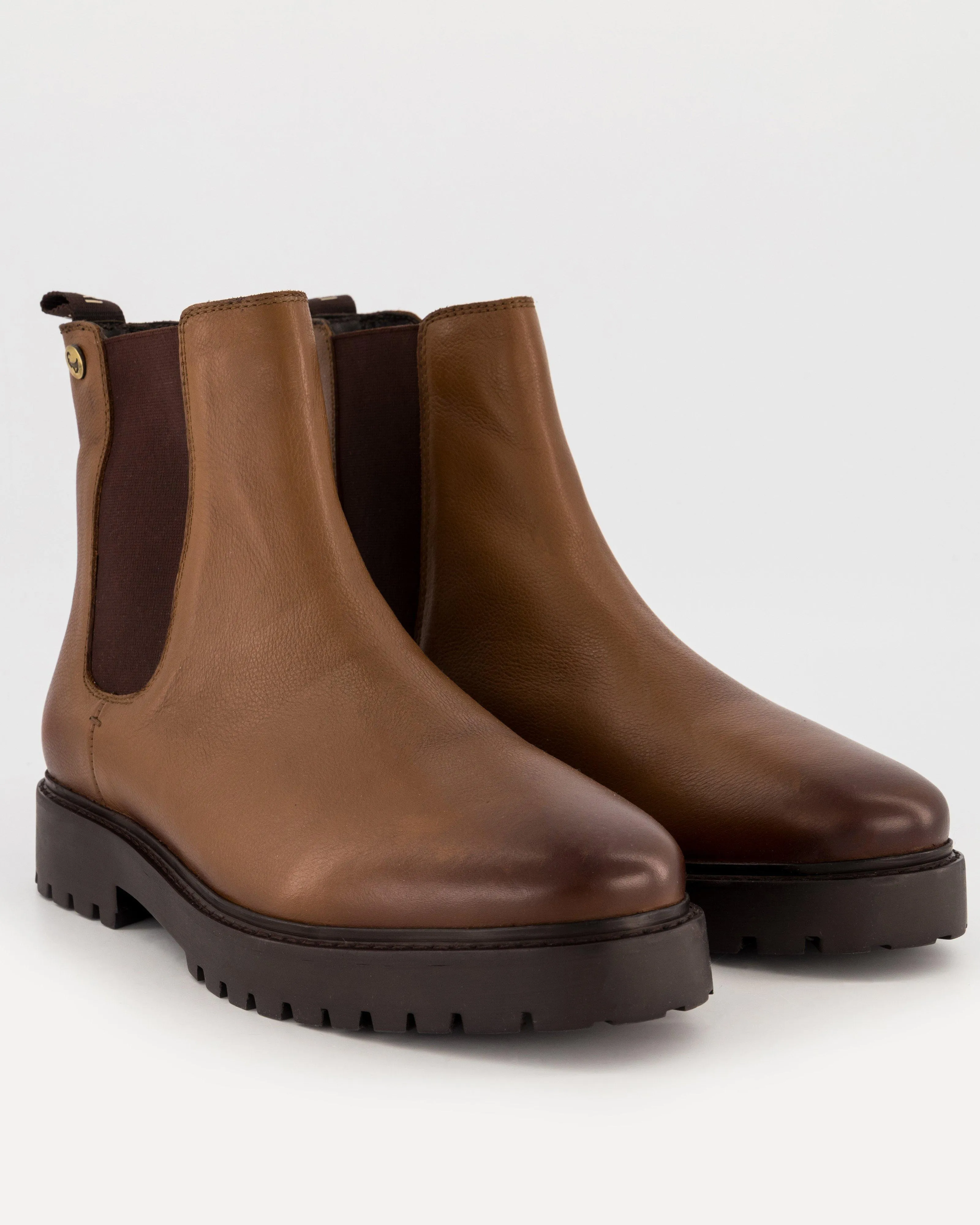 Men’s Harlon Chelsea Leather Boot | Old Khaki