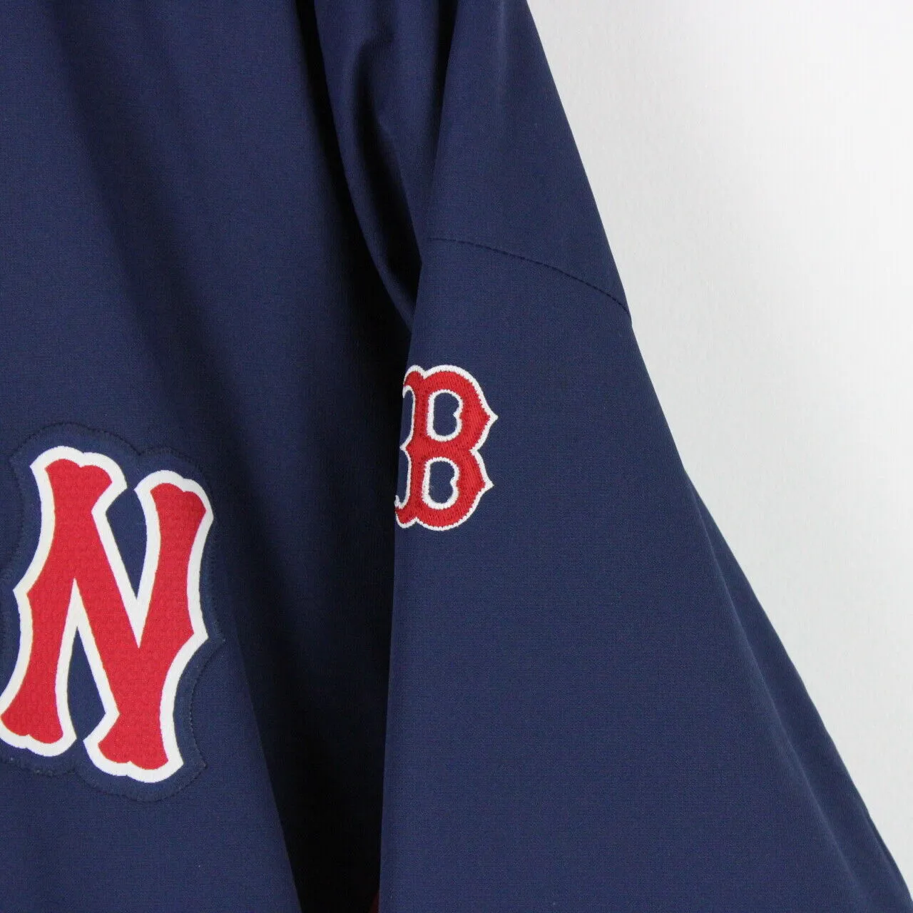 Mens MLB BOSTON RED SOX Jacket Navy Blue | Large