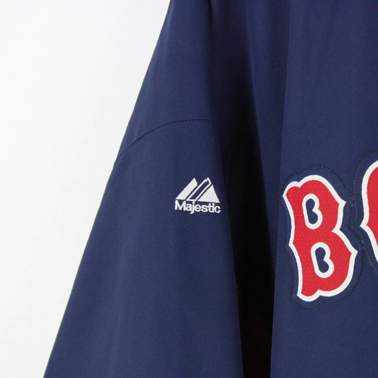 Mens MLB BOSTON RED SOX Jacket Navy Blue | Large