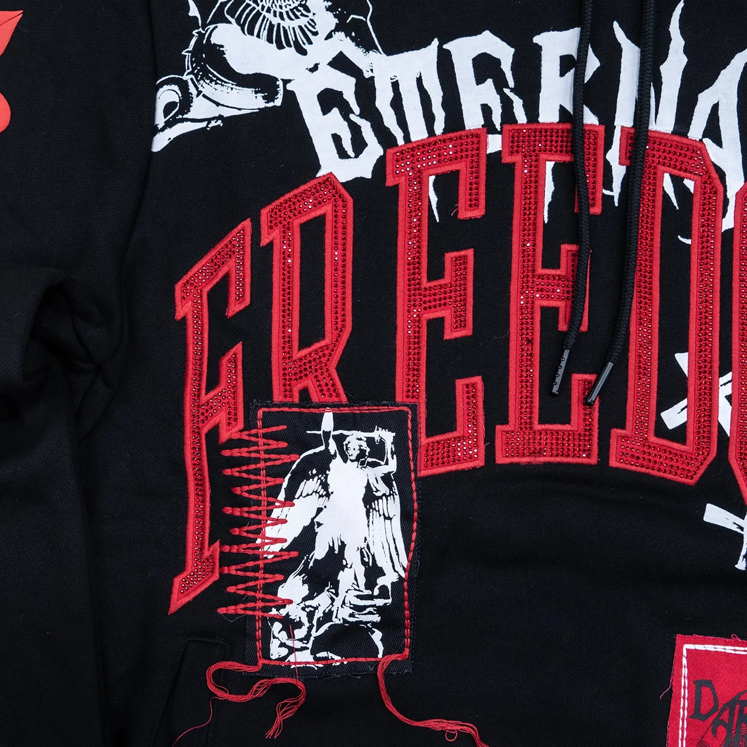 Men's Smoke Rise Eternal Freedom Hoodie Black