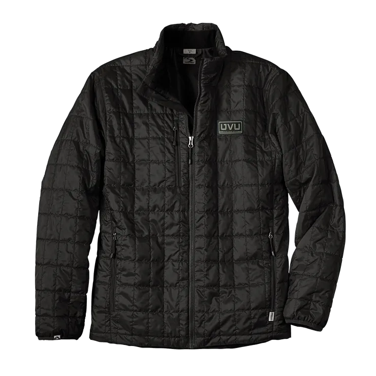 MEN’S STORM CREEK THERMOLITE TRAVELPACK JACKET- Pleather Mono Patch