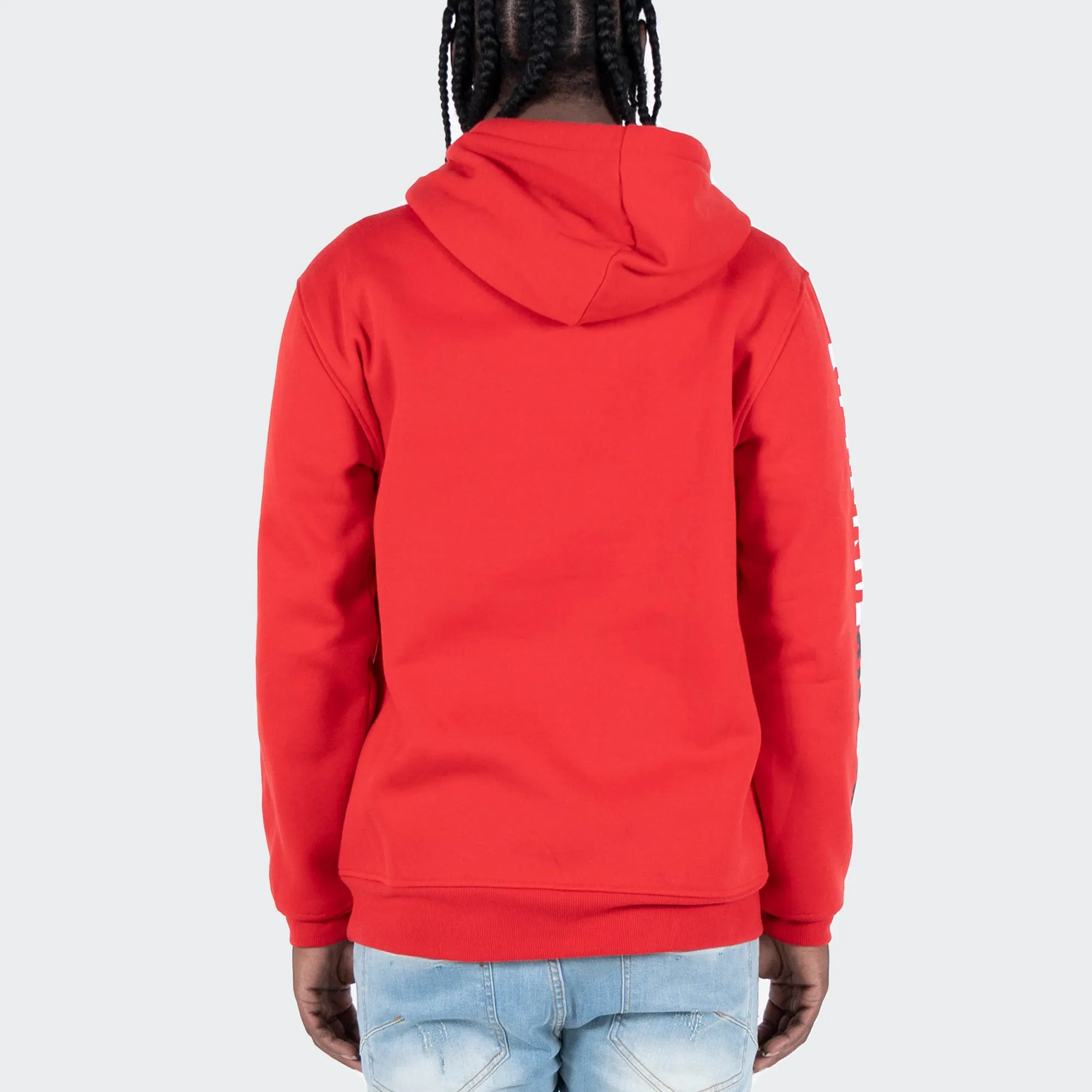 Men's TWO MILL TWENTY Just Keep Rollin Hoodie Red