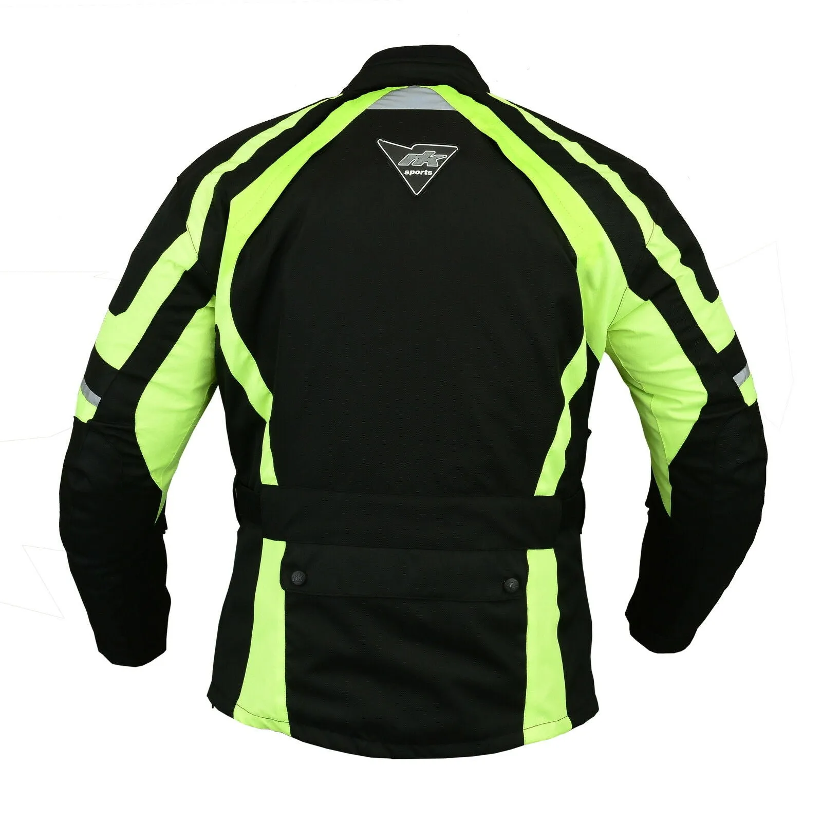 Men's Waterproof Cordura Motorbike Jacket With CE Armour