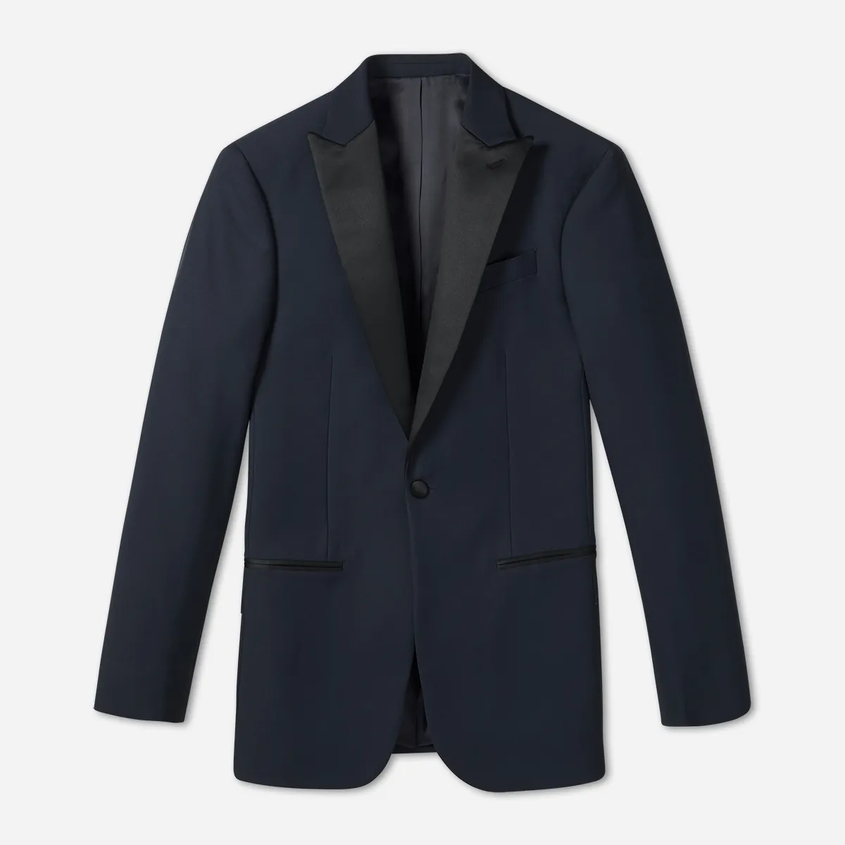 Midnight Blue Tuxedo Jacket