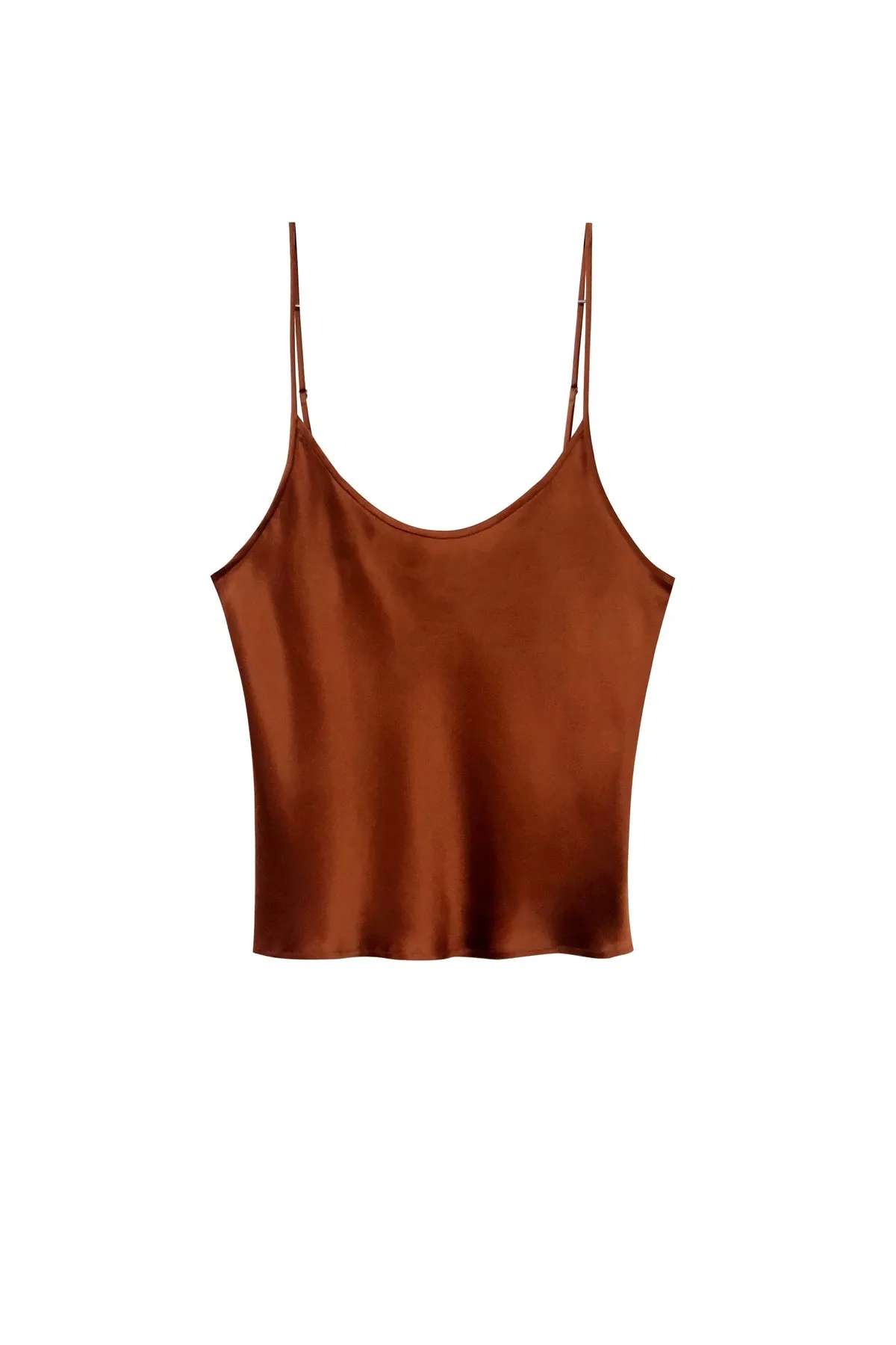 Minimal Cami Tank - Almond