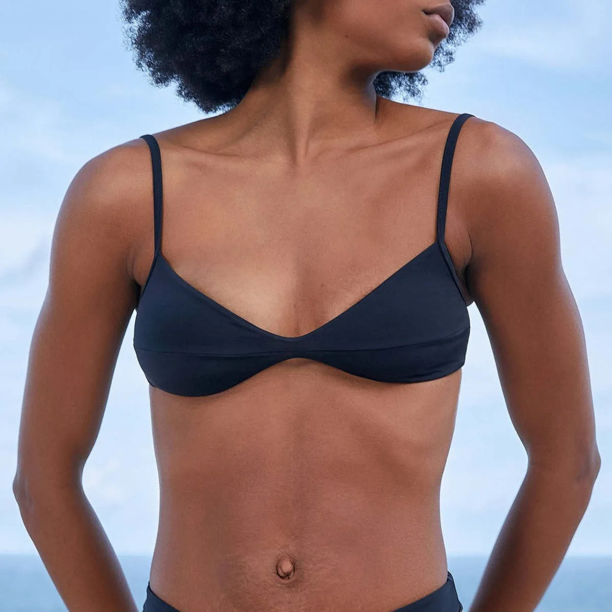 Monica Bikini Top - Black