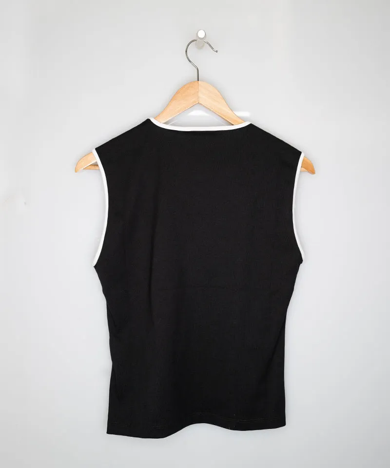 MSGM tank top Black