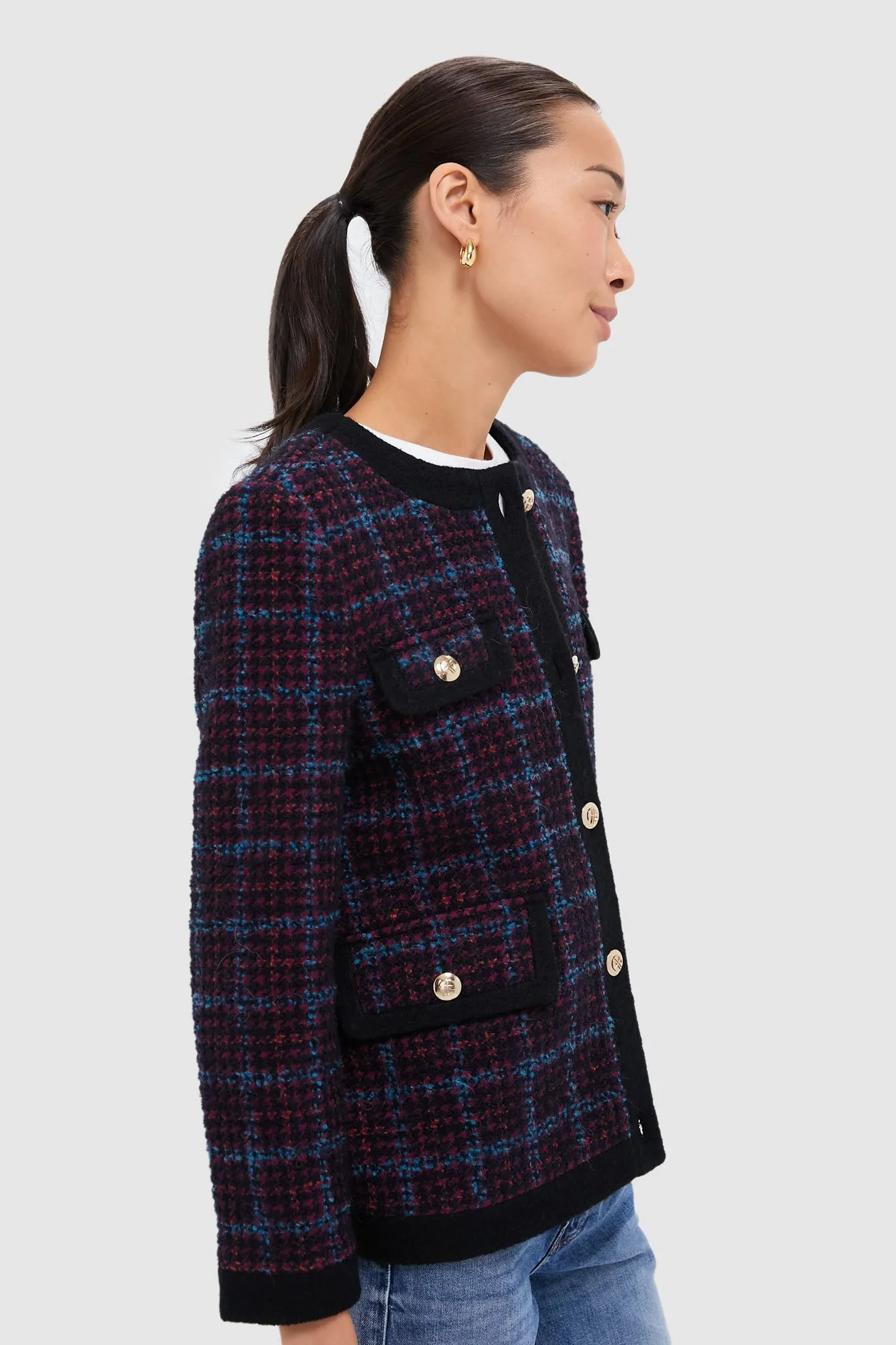 Multi Lydia Tweed Jacket