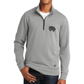 New Era Tri-Blend Fleece 1/4-Zip Pullover - Mascot 2 Tone