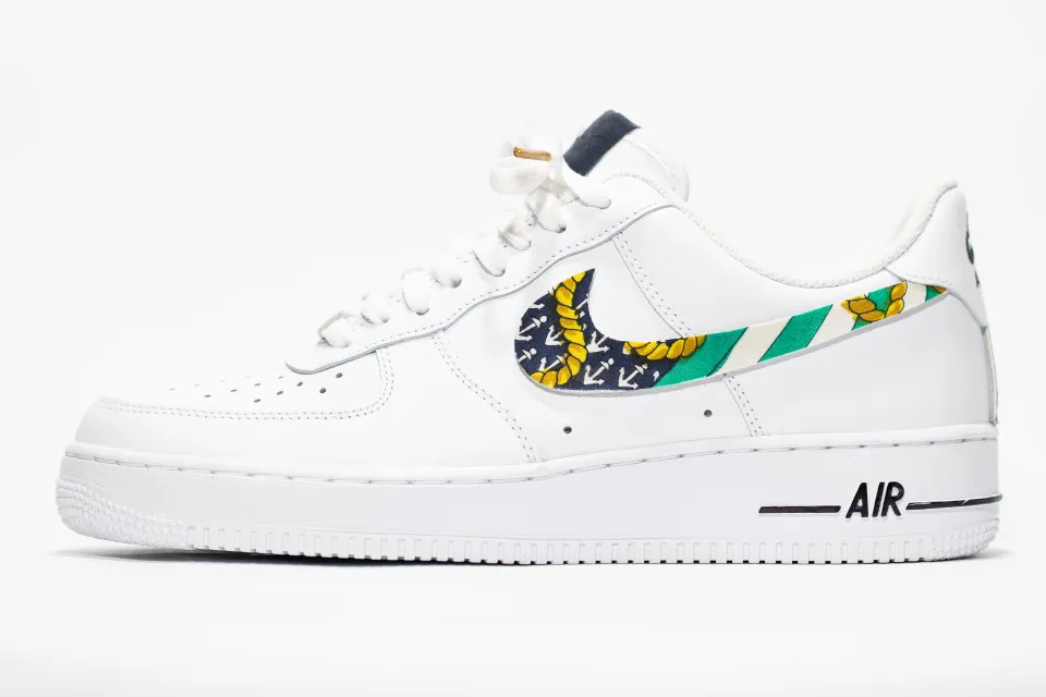 Nike Air Force 1 Custom 'Captain Qunt' W/ custom insoles