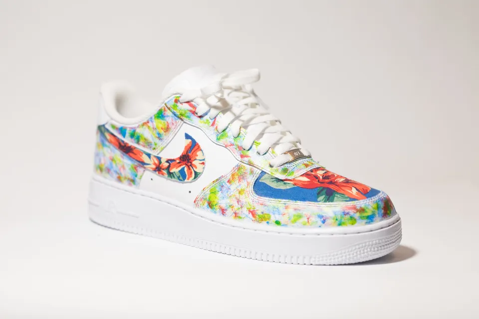 Nike Air Force 1 Custom 'Hawaii Sponged' Premium Edition     -