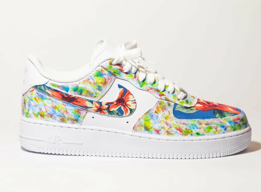 Nike Air Force 1 Custom 'Hawaii Sponged' Premium Edition     -