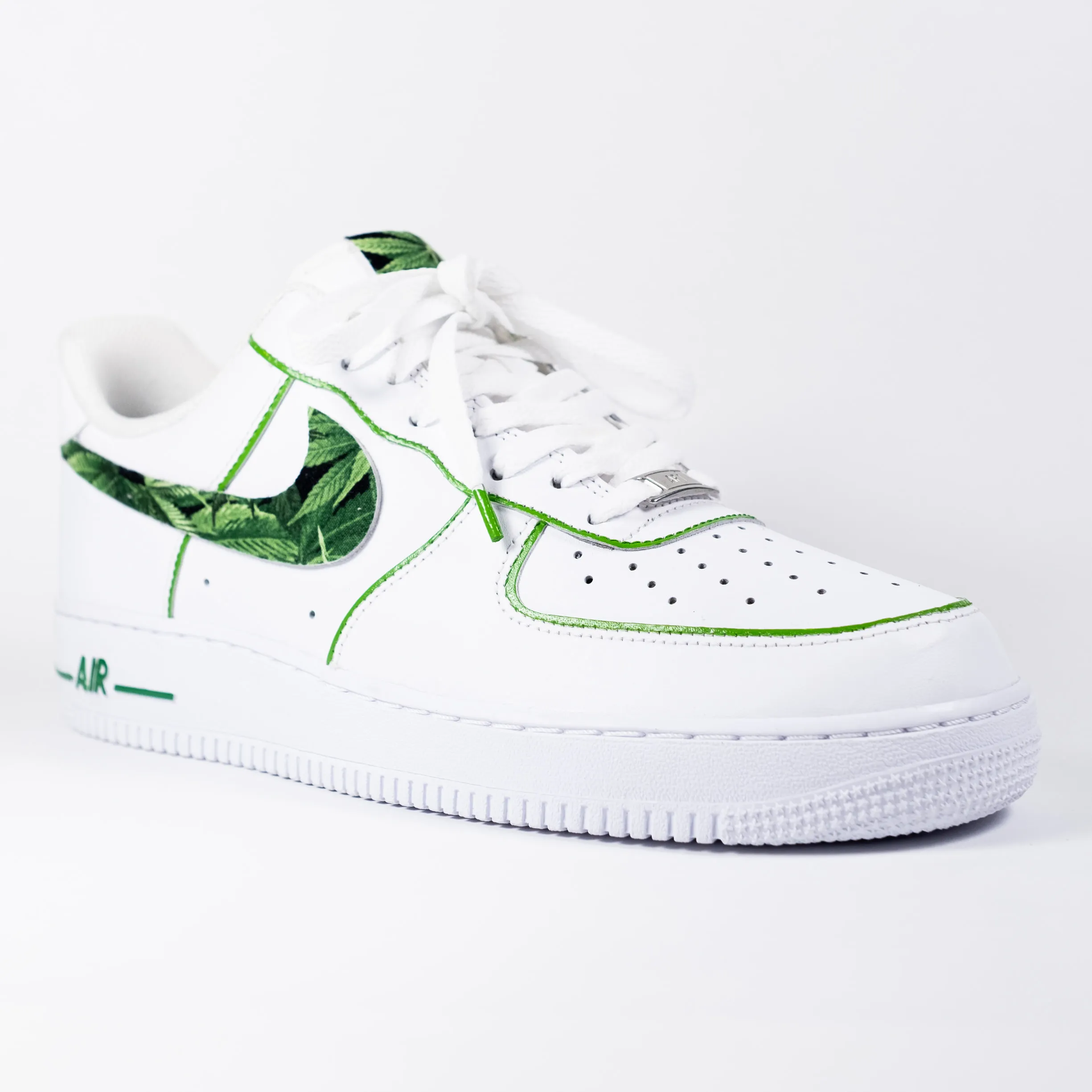 Nike Air Force 1 White Custom 'Chronics' w/ Custom Insoles Edition