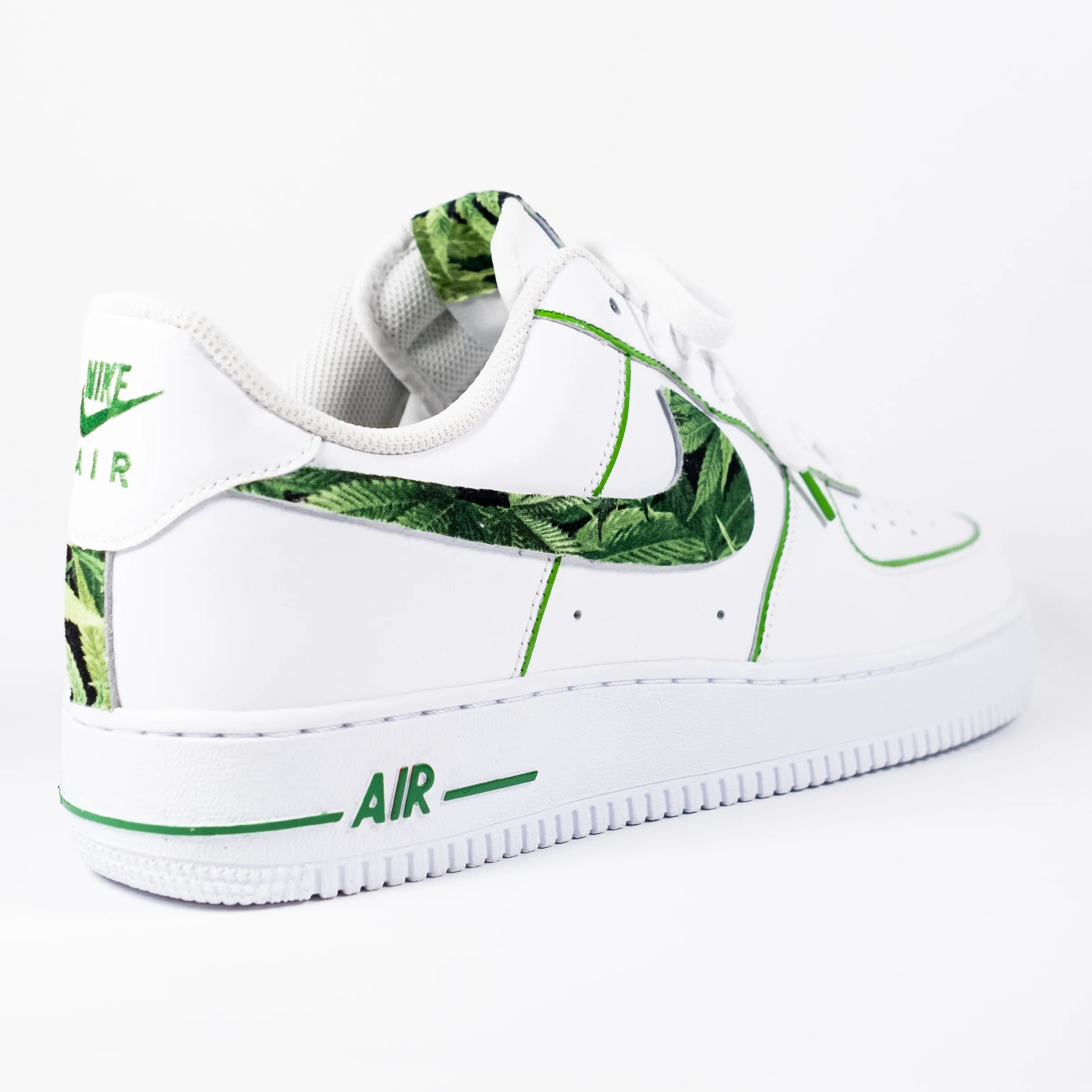 Nike Air Force 1 White Custom 'Chronics' w/ Custom Insoles Edition