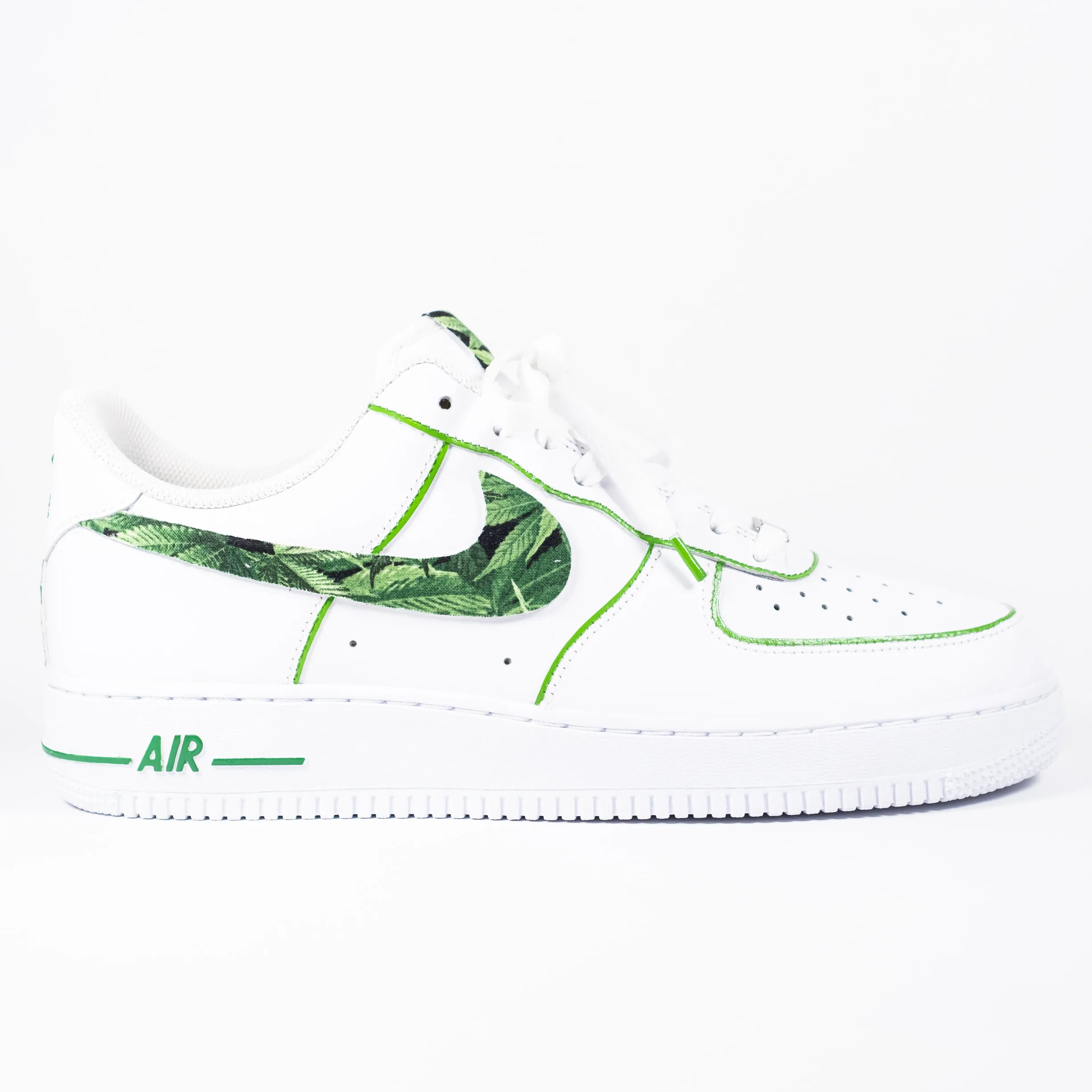 Nike Air Force 1 White Custom 'Chronics' w/ Custom Insoles Edition