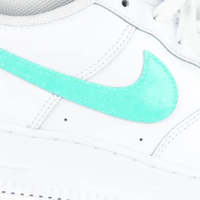 Nike Air Force 1 White Custom 'Keywest Swoosh' Edition