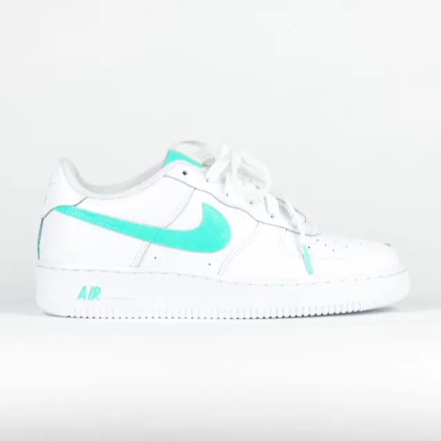 Nike Air Force 1 White Custom 'Keywest Swoosh' Edition