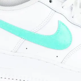 Nike Air Force 1 White Custom 'Keywest Swoosh' Edition