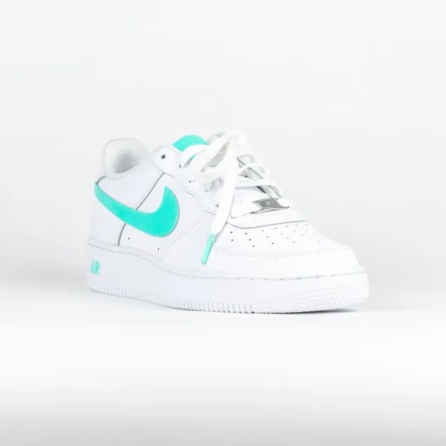 Nike Air Force 1 White Custom 'Keywest Swoosh' Edition