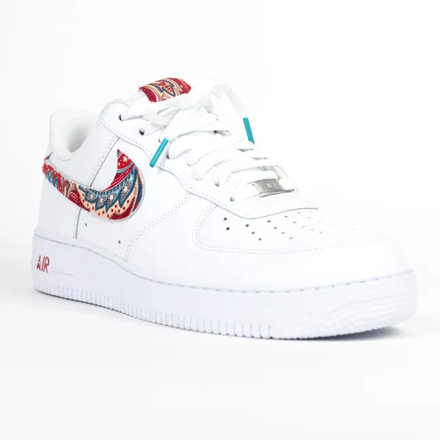 Nike Air Force 1 White Custom 'Paisley' Edition W/ Custom Matching Insoles