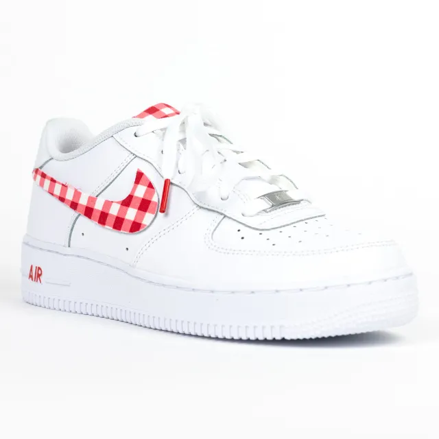 Nike Air Force 1 White Custom 'Pic-Nic Plaids' Edition W/ Custom Matching Insoles