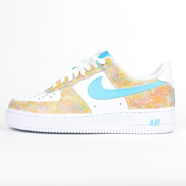 Nike Air Force 1 White Custom 'Sandy Shore' Edition