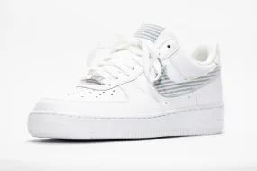 Nike Air Force 1 White Custom 'Sear-Sucker' Edition