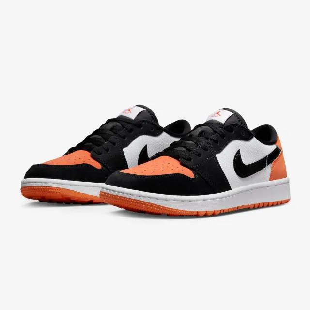 Nike air jordan 1 low golf (shattered backboard/ starfish orange/ black/ white) men us 8-13 dd9315-8