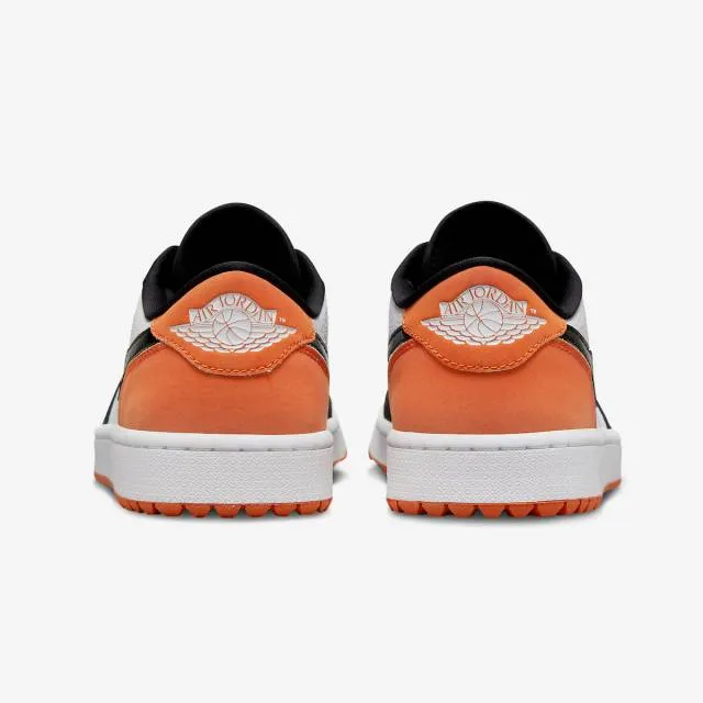 Nike air jordan 1 low golf (shattered backboard/ starfish orange/ black/ white) men us 8-13 dd9315-8