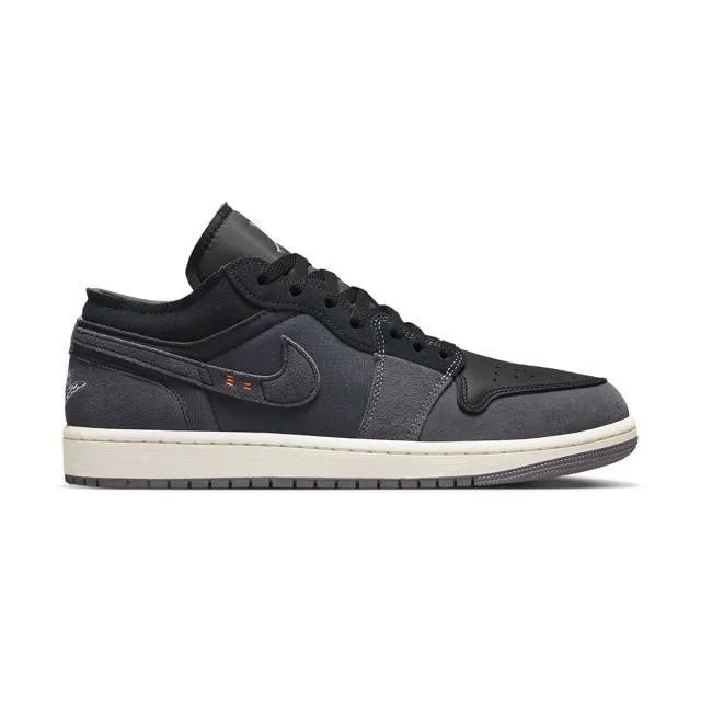 Nike air jordan 1 low (inside out/ black/ grey/ orange) men us 8-13 dn1635-001