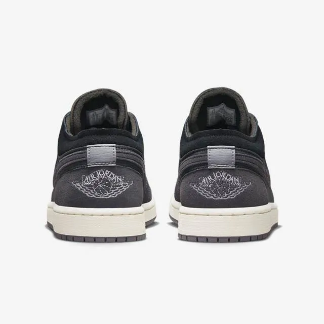 Nike air jordan 1 low (inside out/ black/ grey/ orange) men us 8-13 dn1635-001