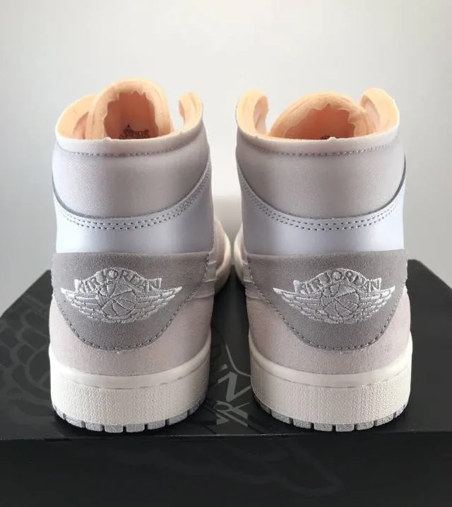 Nike air jordan 1 mid se craft inside out 8-14 white grey phantom dm9652-100