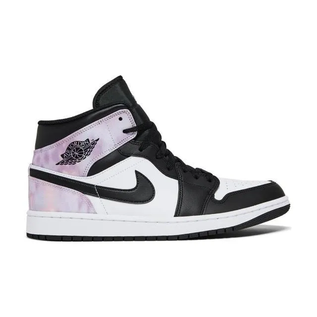 Nike air jordan 1 mid se (zen master/ black/ bleached coral/ white/ amethyst wave) men us 8-13 dm120