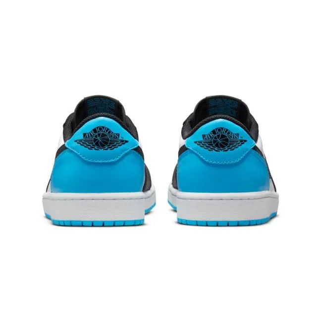 Nike air jordan 1 retro low og (unc/ white/ dark powder blue/ black) men us 8-13 cz0790-104