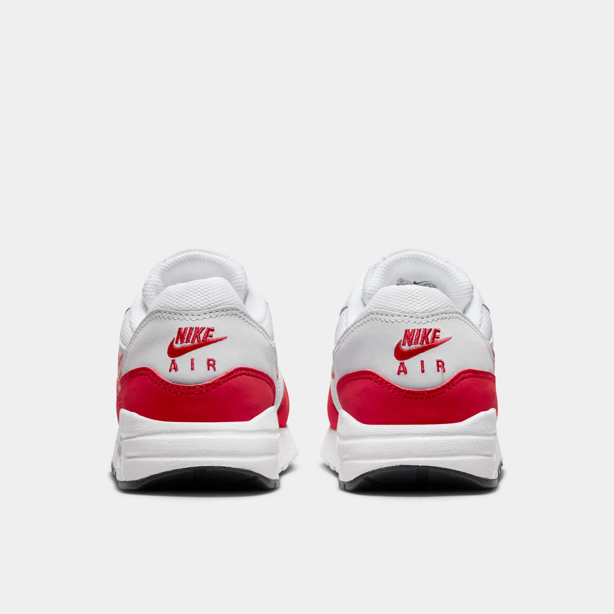 Nike Air Max 1 GS Neutral Grey / University Red - White