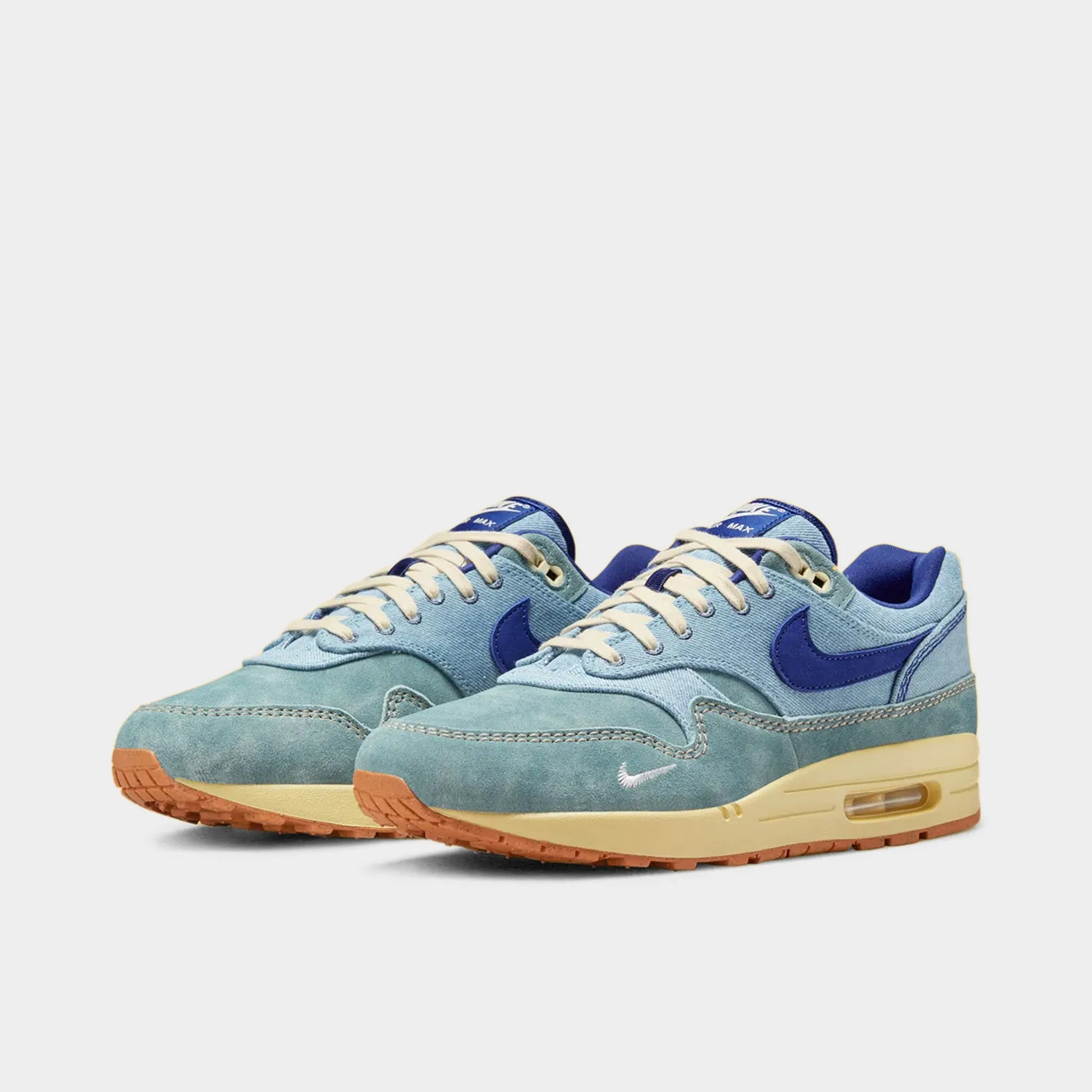 Nike Air Max 1 Premium Mineral Slate / Deep Royal Blue - Lemon Wash