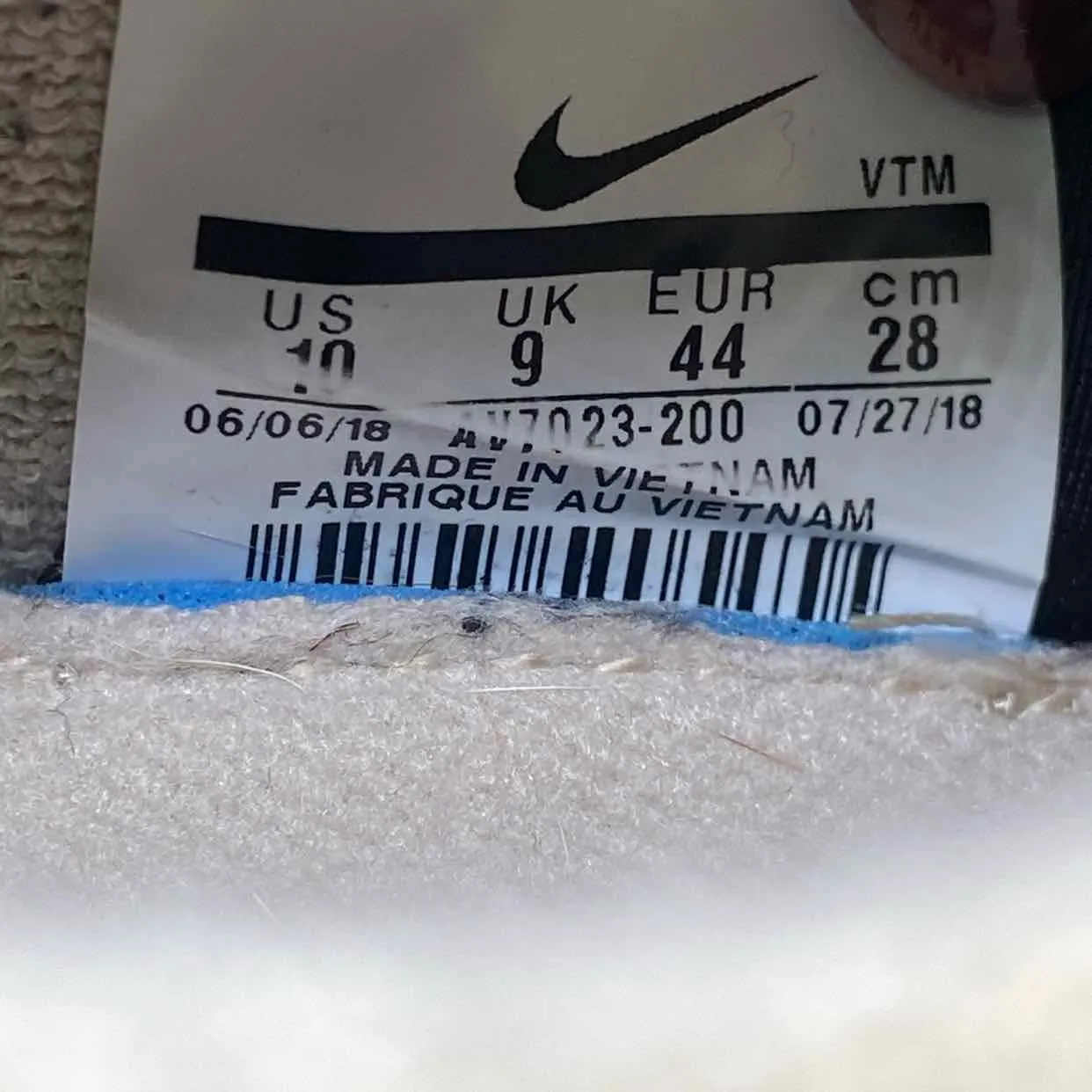 Nike Air Max 180 Bacon 2018 Used Size 10