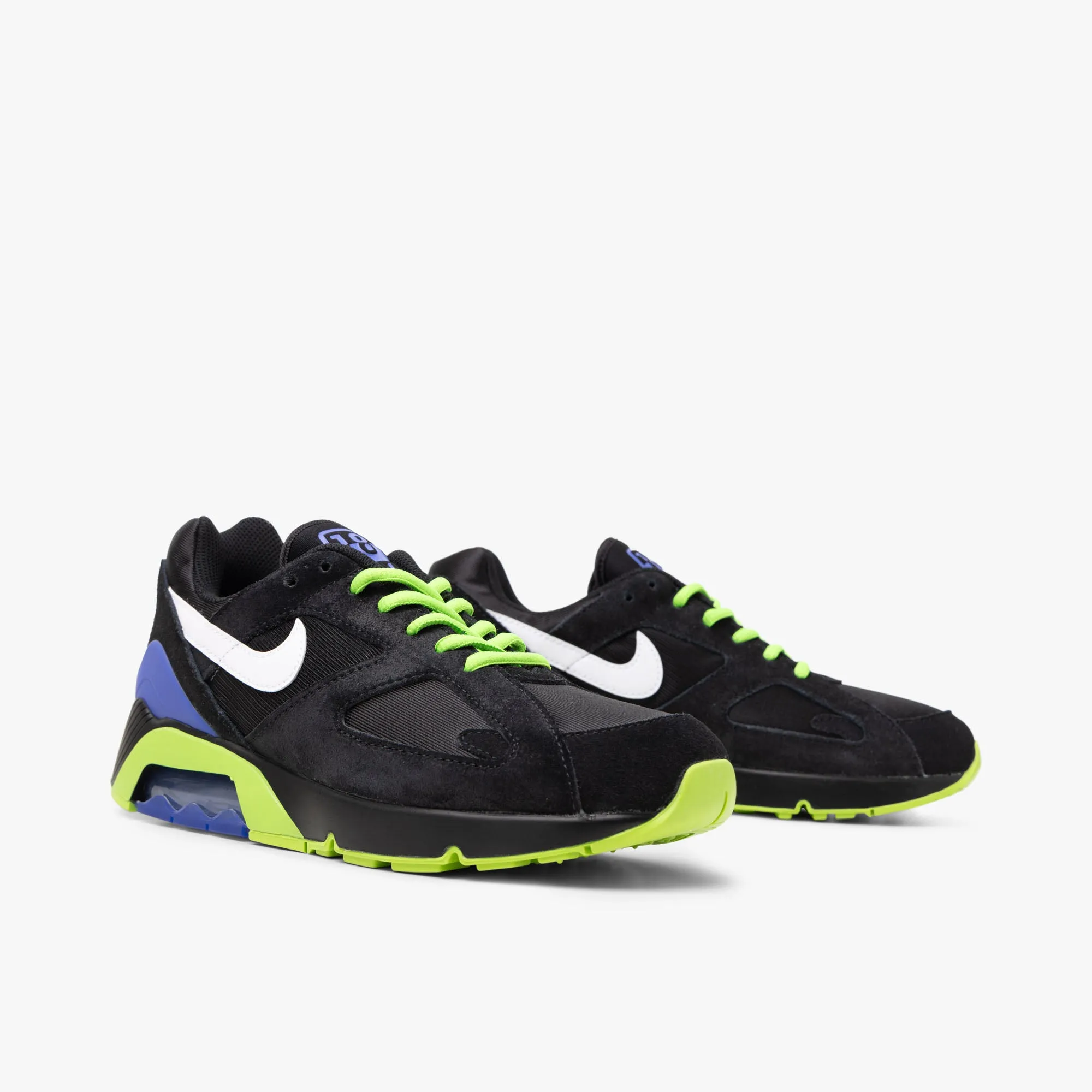 Nike Air Max 180 Black / White - Action Green