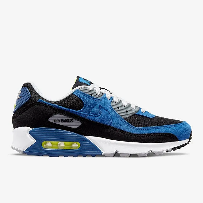 Nike Air max 90 - Black / Atlantic Blue / Volt