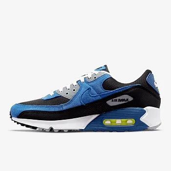 Nike Air max 90 - Black / Atlantic Blue / Volt