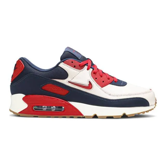 Nike Air Max 90 Premium (Sail/ University Red/ Universit...