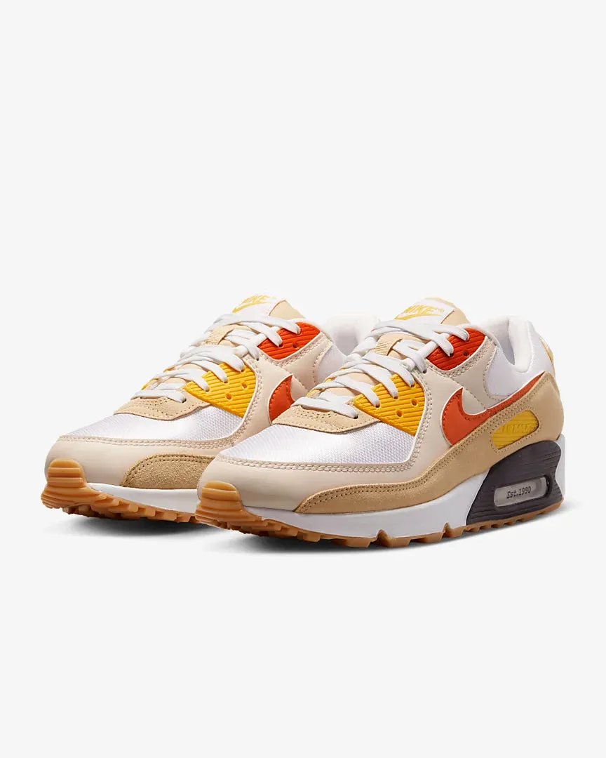 Nike Air Max 90 SE - Summit White / Lemon Wash / Safety Orange