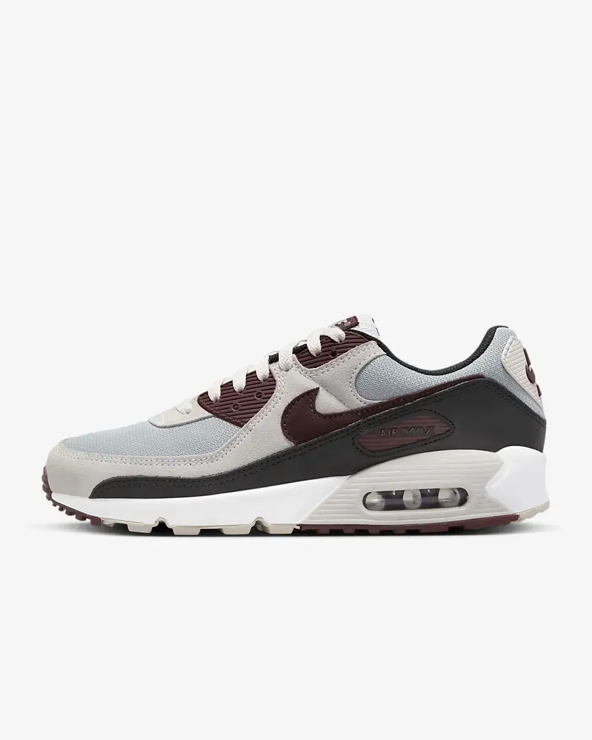 Nike Air Max 90 - Wolf Grey / Phantom / Burgundy Crush