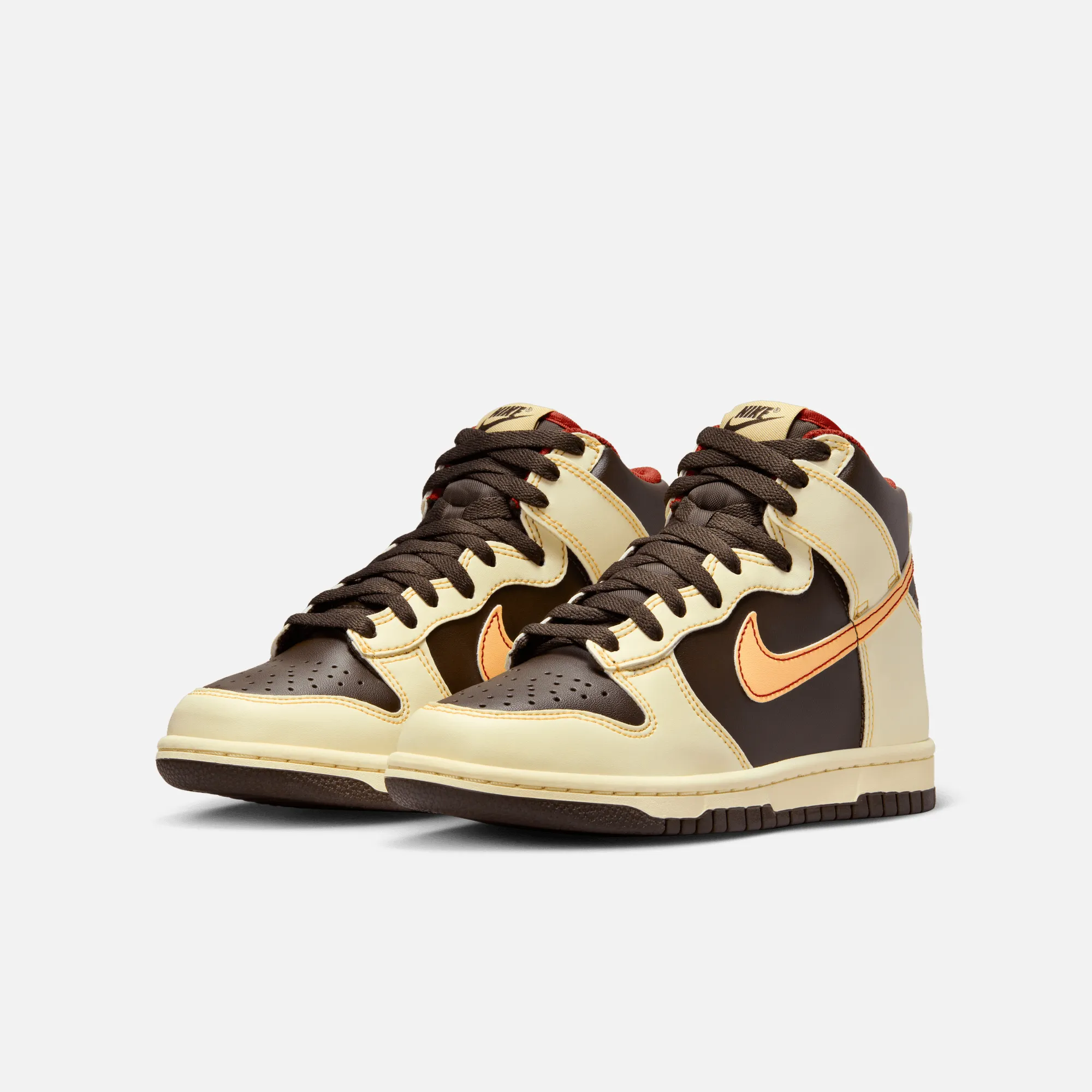 Nike Big Kids' Dunk High Baroque Brown (GS)