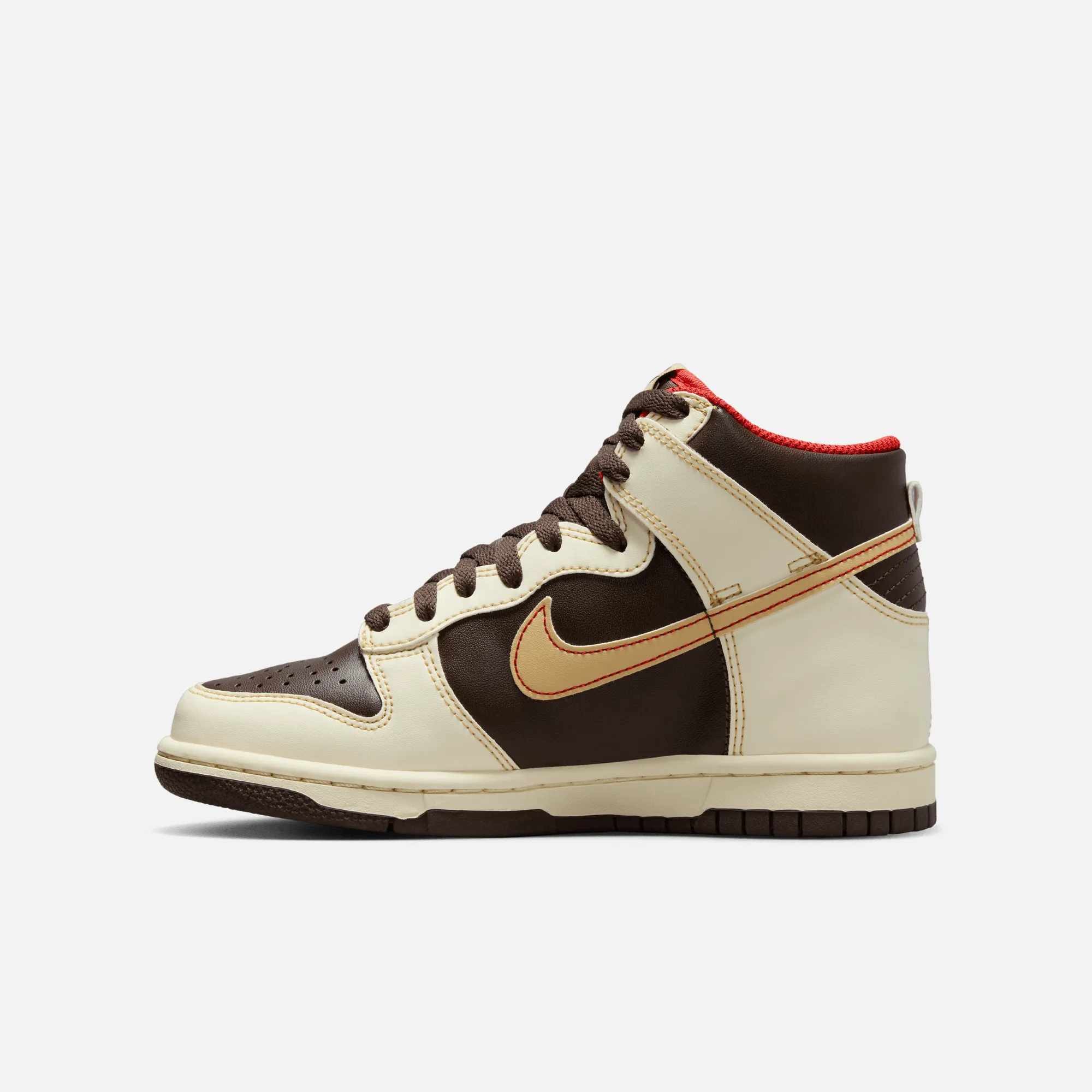 Nike Big Kids' Dunk High Baroque Brown (GS)