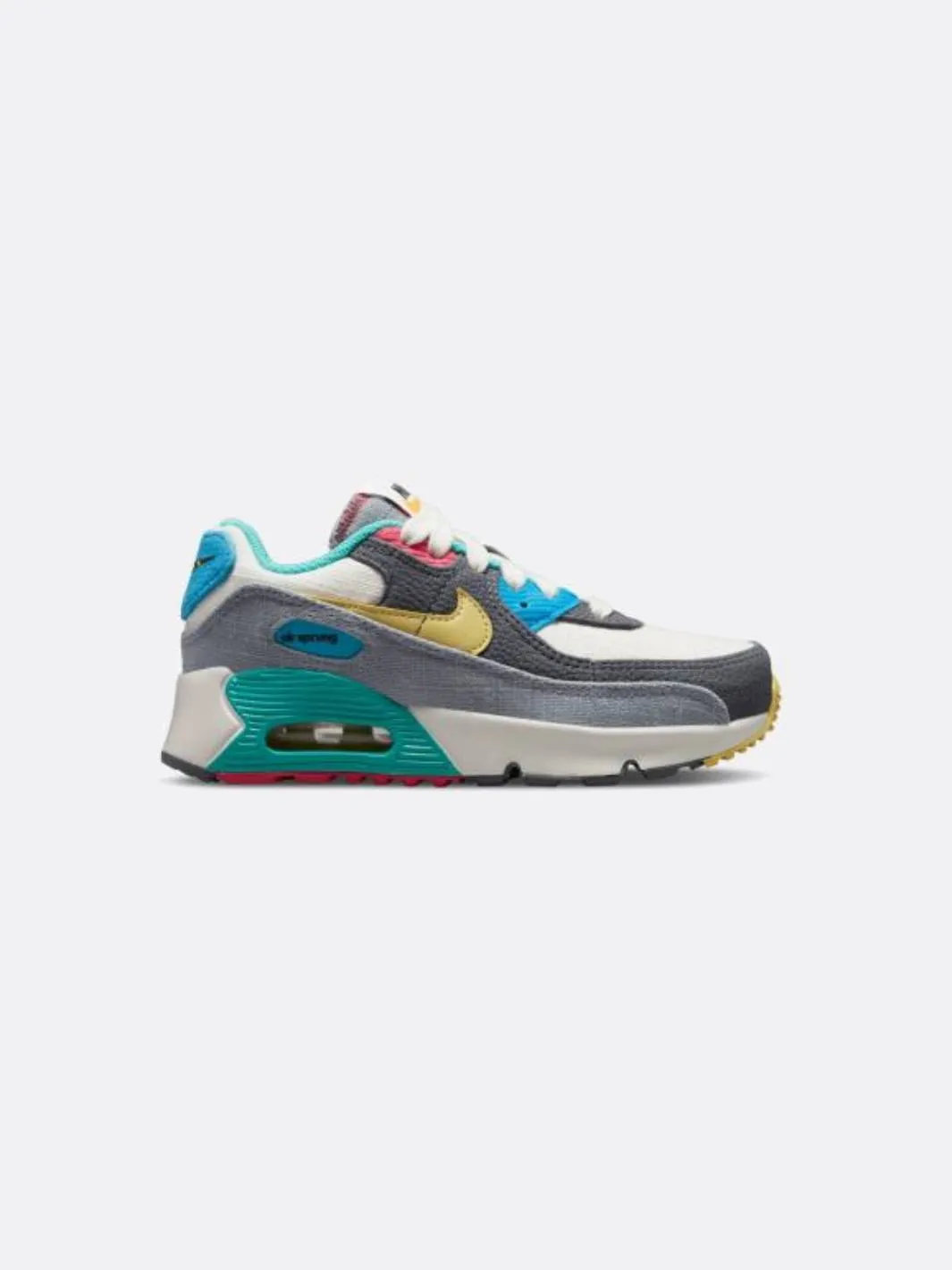 Nike - Boy - PS Air Max 90 LTR - Phantom/Celery