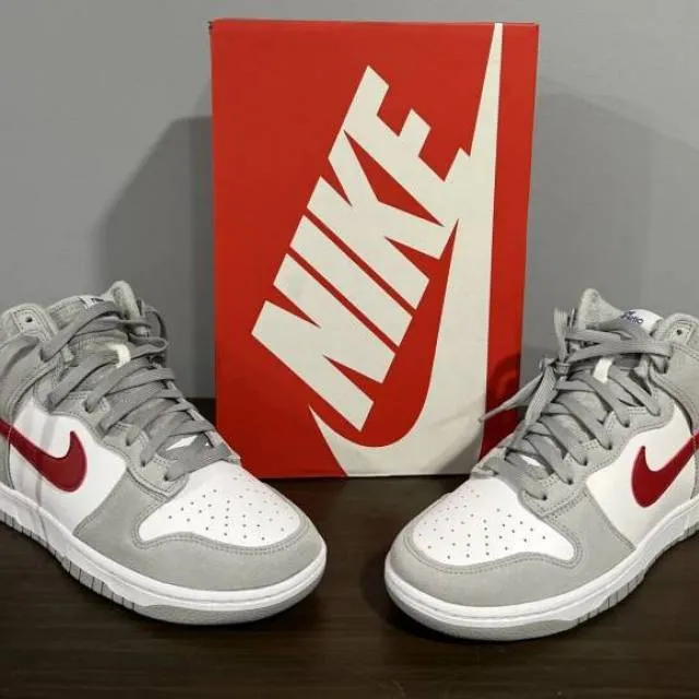 Nike Dunk High Athletic Club White Grey