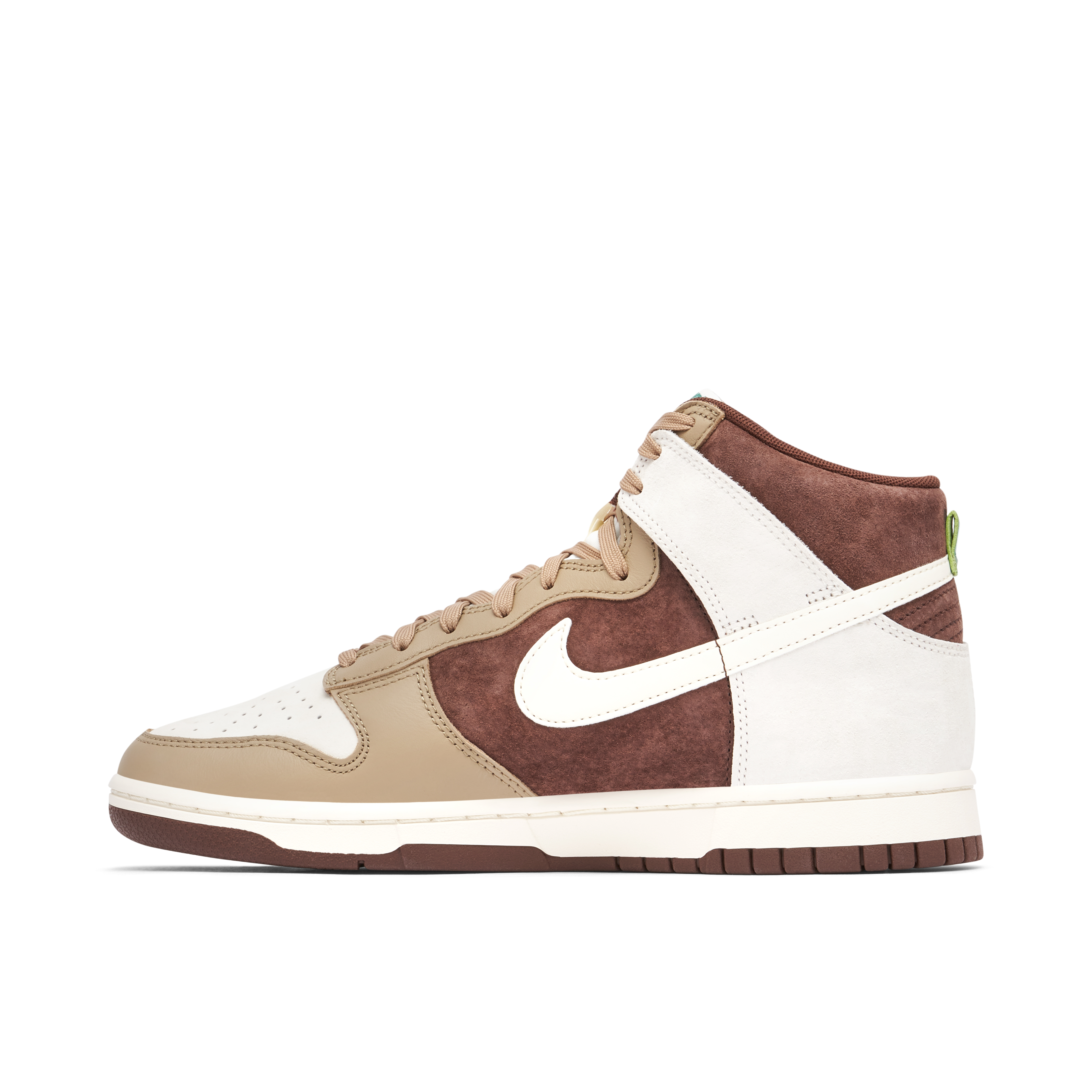 Nike Dunk High Sail Light Chocolate | DH5348-100 | Laced