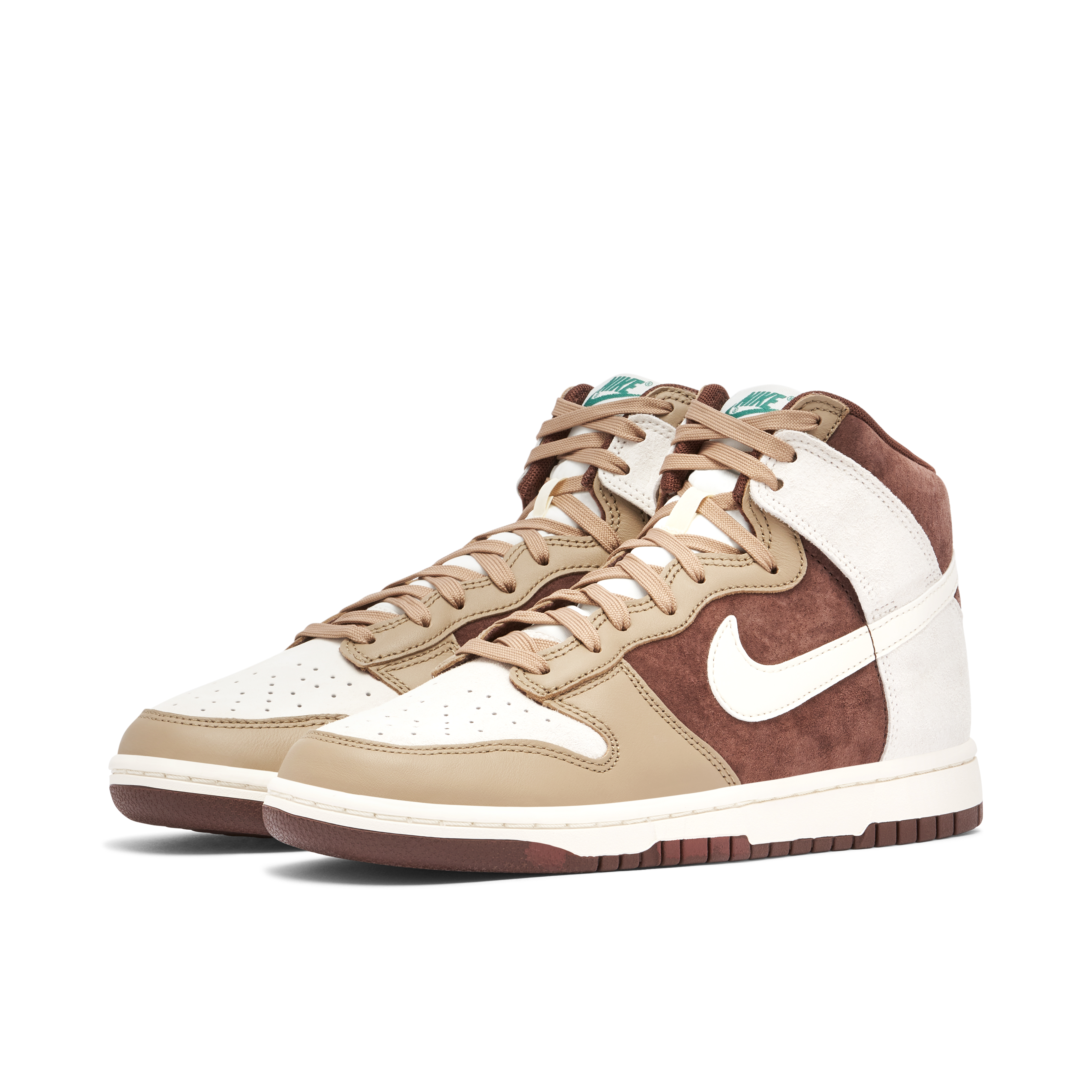 Nike Dunk High Sail Light Chocolate | DH5348-100 | Laced