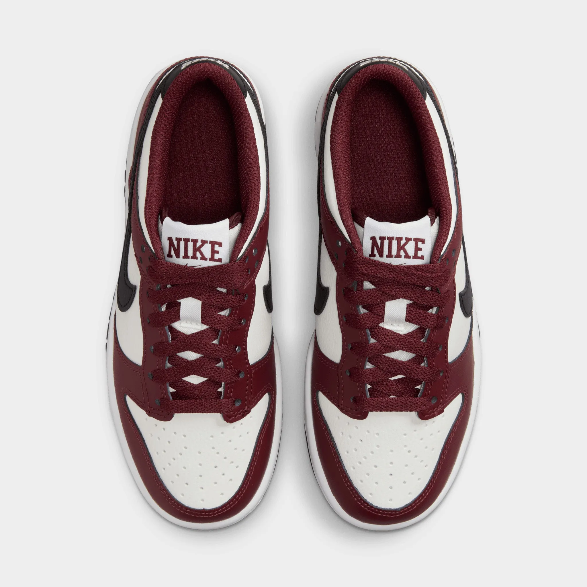 Nike Dunk Low GS Dark Team Red / Summit White - White